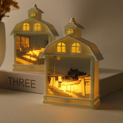 Lumina Shadow™ LED Light and Shadow Art Painting Frame – Rechargeable Glowing Home Scene