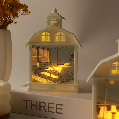 Lumina Shadow™ LED Light and Shadow Art Painting Frame – Rechargeable Glowing Home Scene