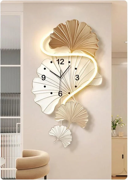 SwingSerenade™ Swinging Clock Sculpture – Silent Decorative Wall Clock with Adjustable Pendulum & Hypnotic Motion