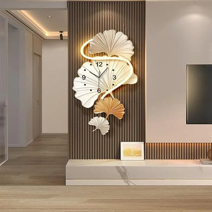 SwingSerenade™ Swinging Clock Sculpture – Silent Decorative Wall Clock with Adjustable Pendulum & Hypnotic Motion