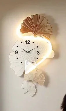 SwingSerenade™ Swinging Clock Sculpture – Silent Decorative Wall Clock with Adjustable Pendulum & Hypnotic Motion