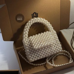 Blush Trendy Rop Handle Purse